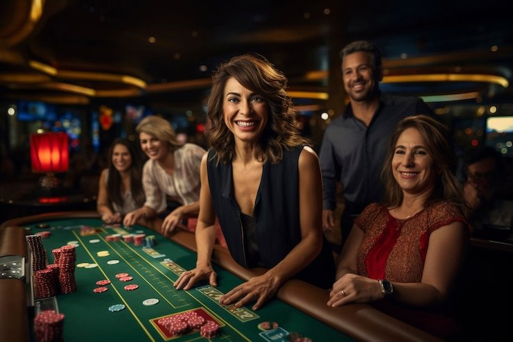 Suasana pemain menikmati akses hiburan sports dan casino di kota Jakarta dan beberapa kota besar di Indonesia