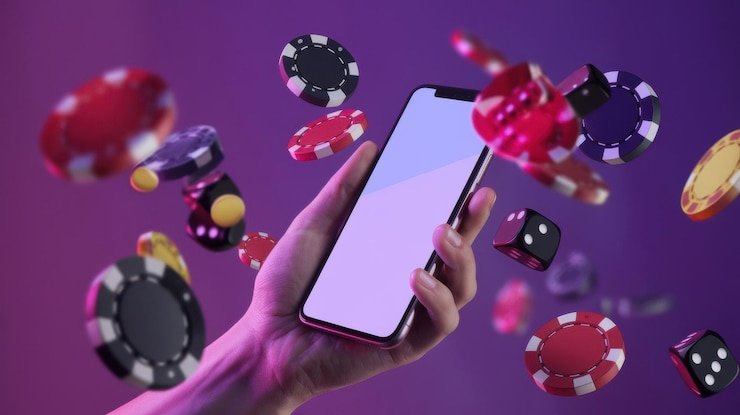 Ilustrasi teknologi enkripsi dan keamanan data tingkat tinggi di platform digital